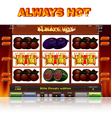 Always Hot Deluxe Spiel